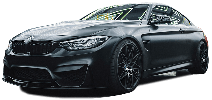 black bmw m3 coupe car
